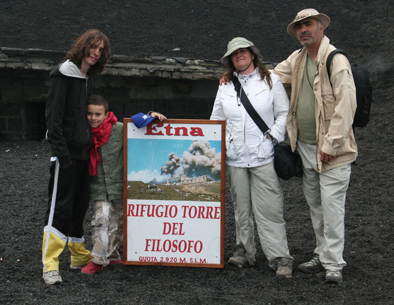 Alvaro, Gabriel, Elena, and Paco Fern&aacute;ndez