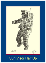 Sun Visor Halfway Up