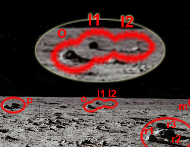 Boiulders o, li, and l2 in Pan 4