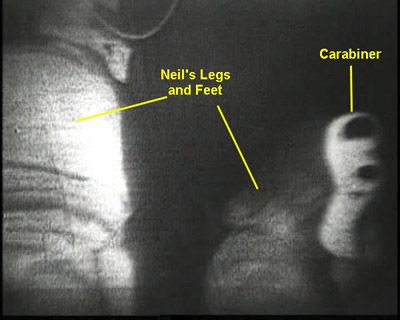 Neil's snap on the
        Moon