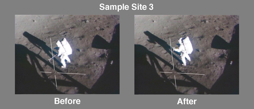 Third Sample
            Site Before and After