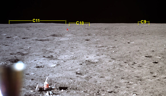 detail from AS11-37-5550 showing C9-11