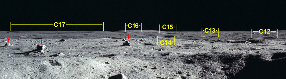 Detail from
                    AS11-40-5956 showing C12-17