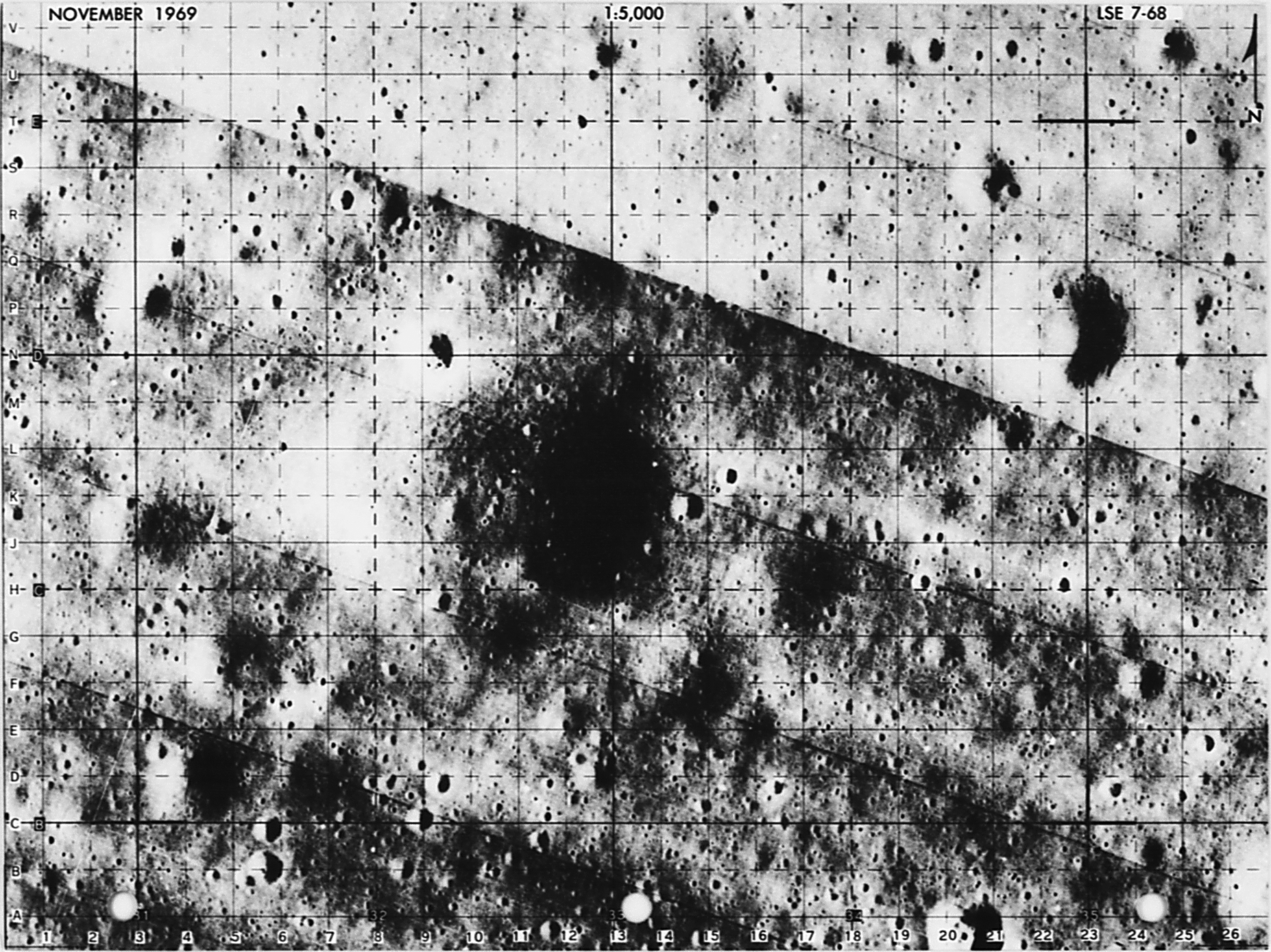 Clickable Apollo 12 Lunar Surface Map - 8 Mb