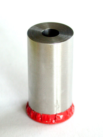 Lateral view of flown Apollo 15 Sleeve