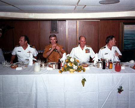 image Cernan at head table